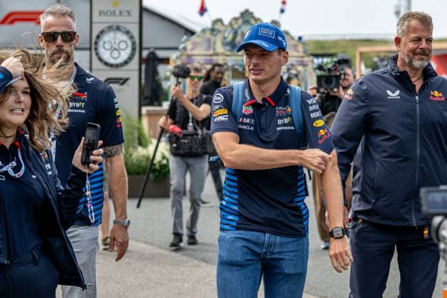 ZANDVOORT, NETHERLANDS: Max Verstappen, racing for the Red Bull Racing team during the 2024 Formula 1 Dutch Grand Prix at the Circuit Zandvoort in Zandvoort, Netherlands