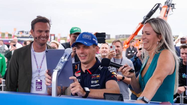 Max Verstappen of the Netherlands and Oracle Red Bull Racing during the kick-off Heineken Player 0.0. 2024 competition with ambasadeur Max Verstappen during previews ahead of the F1 Grand Prix of Netherlands at Circuit Park Zandvoort on August 22, 2024 in Zandvoort, Netherlands. Defodi-704_MTB20240822F1ZandvoortDag1352443