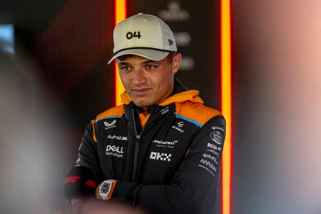 Zandvoort - 22-08-2024, Circuit Zandvoort, Lando Norris at the Formula 1 Dutch Grand Prix 2024 Wednesday Formula 1 Netherlands Grand Prix 2024 Thursday  x26086612x Copyright: