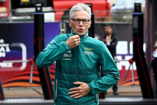 22.08.2024, xsvx, Motorsport FIA Formel 1, Großer Preis der Niederlande 2024 emspor, v.l. Teamchef Mike Krack (Aston Martin Aramco F1 Team) (FIA REGULATIONS PROHIBIT ANY USE OF PHOTOGRAPHS as IMAGE SEQUENCES and or QUASI-VIDEO) Zandvoort