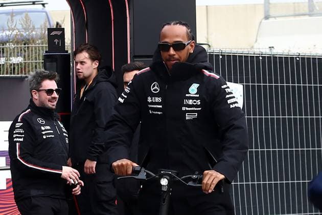 22.08.2024, xsvx, Motorsport FIA Formel 1, Großer Preis der Niederlande 2024 emspor, v.l. Lewis Hamilton (Mercedes AMG Petronas) Startnummer 44 (FIA REGULATIONS PROHIBIT ANY USE OF PHOTOGRAPHS as IMAGE SEQUENCES and or QUASI-VIDEO) Zandvoort