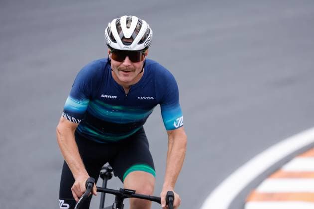 Valtteri Bottas of Finland and Stake F1 Team Kick Sauber on his bike during previews ahead of the F1 Grand Prix of Netherlands at Circuit Park Zandvoort on August 22, 2024 in Zandvoort, Netherlands. Defodi-704_MTB20240822F1ZandvoortDag1352523