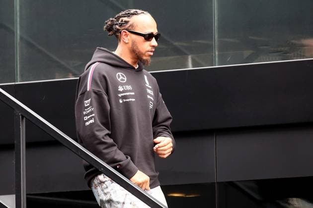 22.08.2024, xsvx, Motorsport FIA Formel 1, Großer Preis der Niederlande 2024 emspor, v.l. Lewis Hamilton (Mercedes AMG Petronas) Startnummer 44 (FIA REGULATIONS PROHIBIT ANY USE OF PHOTOGRAPHS as IMAGE SEQUENCES and or QUASI-VIDEO) Zandvoort