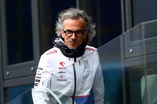 22.08.2024, xsvx, Motorsport FIA Formel 1, Großer Preis der Niederlande 2024 emspor, v.l. Laurent Mekies Motorsportingenieur und Teamchef des (Visa Cash App RB) Racing Bulls Teams (FIA REGULATIONS PROHIBIT ANY USE OF PHOTOGRAPHS as IMAGE SEQUENCES and or QUASI-VIDEO) Zandvoort