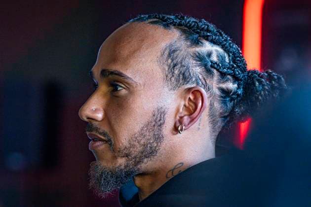 22nd August 2024; Circuit Zandvoort, Zandvoort, Holland, North Holland, Netherlands; Formula 1 Heineken Dutch Grand Prix 2024; Arrivals and Inspection Day; Lewis Hamilton (GBR) of Mercedes AMG Petronas F1 Team answers media questions  ActionPlus12683985 GodfreyxPitt