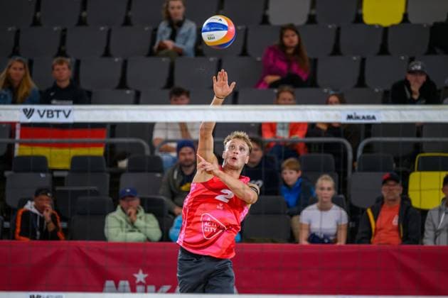 Beach Pro Tour - Elite 16 Hamburg, 22.08.2024 Jonathan Jordan (SUI); Beach Pro Tour - Elite 16, Hamburg, Stadion Am Rothenbaum am 22.08.2024 Copyright: xBEAUTIFULxSPORTS PeterxWeberx