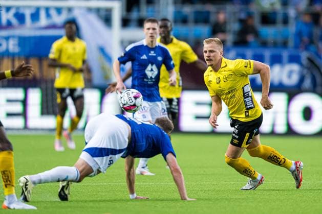 240822 Per Frick of Elfsborg during the UEFA Europa League play-off match between Molde and Elfsborg on August 22, 2024 in Molde. Photo: Marius Simensen BILDBYRAN COP 238 bbeng elfsborg football fotball fotboll molde play-off uefa europa league Copyright: MARIUSxSIMENSEN BB240822BB233