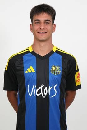 3.Liga - 1.FC Saarbruecken - Fotoshooting - Fototermin - Fussball - Saison 2024 25 - SB - Foto-Termin des Drittligisten 1.FC Saarbrücken am 16.08.2024 , in Riegelsberg . Im Bild Jacopo Sardo . Riegelsberg Fotostudio Saarland Deutschland
