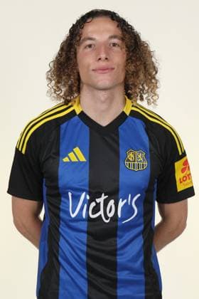 3.Liga - 1.FC Saarbruecken - Fotoshooting - Fototermin - Fussball - Saison 2024 25 - SB - Foto-Termin des Drittligisten 1.FC Saarbrücken am 04.07.2024 , in Saarbrücken . Im Bild Tim Civeja (23, 1. FC Saarbruecken). Saarbrücken Saarland Deutschland
