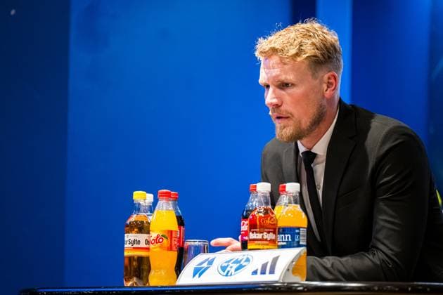 240822 Oscar Hiljemark, head coach of Elfsborg, after the UEFA Europa League play-off match between Molde and Elfsborg on August 22, 2024 in Molde. Photo: Marius Simensen BILDBYRAN COP 238 bbeng elfsborg football fotball fotboll molde play-off uefa europa league Copyright: MARIUSxSIMENSEN BB240822BB357
