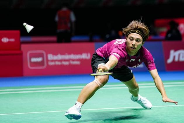 Sport Themen der Woche KW34 (240823) -- YOKOHAMA, Aug. 23, 2024 -- Naraoka Kodai of Japan competes during the men s singles quarter final match against Wang Tzu Wei of Chinese Taipei at the Japan Badminton Open 2024 in Yokohama, Japan, on Aug. 23, 2024. ) (SP)JAPAN-YOKOHAMA-BADMINTON OPEN-DAY 4 ZhangxXiaoyu 