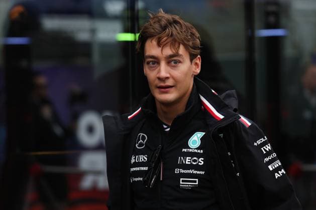 F1 Grand Prix Of The Netherlands 2024 Practice 1 George Russell of Mercedes before first practice ahead of the Formula 1 Grand Prix of The Netherlands at Zandvoort Circuit in Zandvoort, Netherlands on August 23, 2024. Zandvoort Netherlands  Copyright: xJakubxPorzyckix originalFilename:porzycki-f1grandp240823_npvKa.jpg