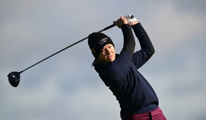 Nelly Korda on the 16th Tee AIG Women s Open, Day Two, Golf, St. Andrews, Scotland, UK - 23 Aug 2024  Copyright: xGreigxCowie Shutterstockx 14655508f