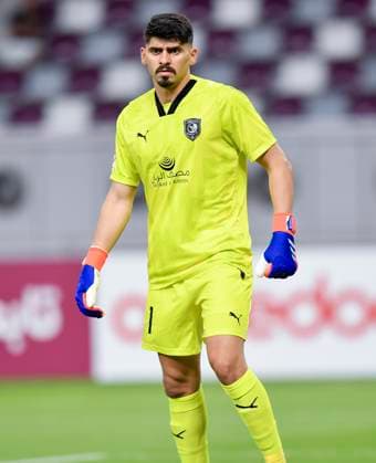 AL-DUHAIL SC - UMM SALAL SC-OOREDOO STARS LEAGUE QATAR Golkeeper Salah Zakaria Hassan of Al-Duhail SC in action during the Ooredoo Qatar Stars League 24 25 match between Al-Duhail SC and Umm Salal SC at Khalifa International Stadium? in Doha, Qatar, on August 22, 2024. DOHA Qatar Copyright: xNOUSHADx