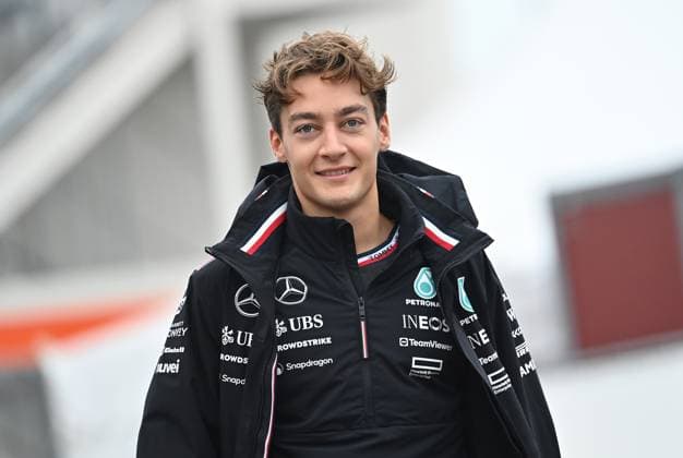 23.08.2024, xrarjax, Motorsport FIA Formel 1, Großer Preis der Niederlande 2024 emspor, v.l. George Russel (Mercedes AMG Petronas) Startnummer 63 Zandvoort