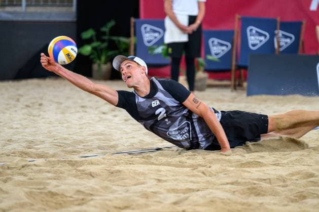 Sport Bilder des Tages Beach Pro Tour - Elite 16 Hamburg, 23.08.2024 Maximilian (Max) Just; Beach Pro Tour - Elite 16, Hamburg, Stadion Am Rothenbaum am 23.08.2024 Copyright: xBEAUTIFULxSPORTS PeterxWeberx