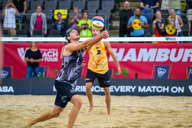 Beach Pro Tour - Elite 16 Hamburg, 23.08.2024 Paul Henning; Beach Pro Tour - Elite 16, Hamburg, Stadion Am Rothenbaum am 23.08.2024 Copyright: xBEAUTIFULxSPORTS PeterxWeberx