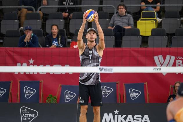Beach Pro Tour - Elite 16 Hamburg, 23.08.2024 Paul Henning; Beach Pro Tour - Elite 16, Hamburg, Stadion Am Rothenbaum am 23.08.2024 Copyright: xBEAUTIFULxSPORTS PeterxWeberx