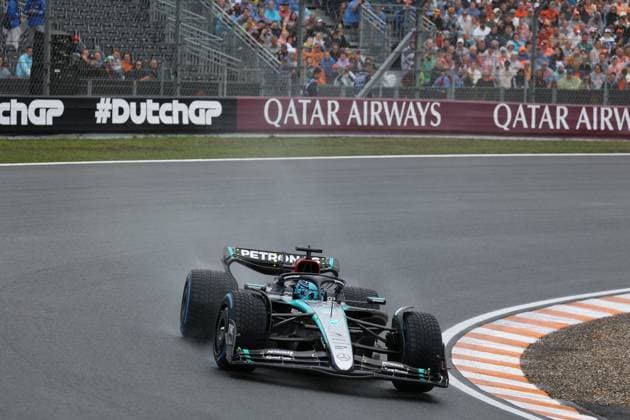 23.08.2024, Circuit Park Zandvoort, Zandvoort, FORMULA 1 HEINEKEN DUTCH GRAND PRIX 2024 , im Bild George Russell (GBR), Mercedes-AMG Petronas Formula One Team Defodi-506_20240823_hbr_3487