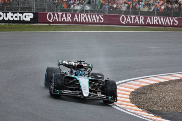 23.08.2024, Circuit Park Zandvoort, Zandvoort, FORMULA 1 HEINEKEN DUTCH GRAND PRIX 2024 , im Bild George Russell (GBR), Mercedes-AMG Petronas Formula One Team Defodi-506_20240823_hbr_3489
