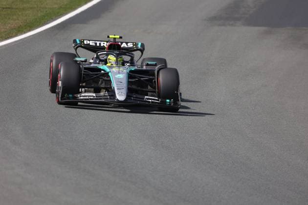 FORMULA 1 HEINEKEN DUTCH GRAND PRIX 2024 23.08.2024, Circuit Park Zandvoort, Zandvoort, FORMULA 1 HEINEKEN DUTCH GRAND PRIX 2024 , im Bild Lewis Hamilton (GBR), Mercedes-AMG Petronas Formula One Team