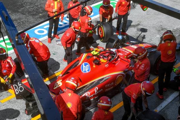 Formel 1 GP Zandvoort Holland. Freitag, 23.08.2024 Carlos Sainz 55, Scuderia Ferrari; Formel 1 GP Zandvoort Holland. Freitag, 23.08.2024 Copyright: xBEAUTIFULxSPORTS Erlhofx