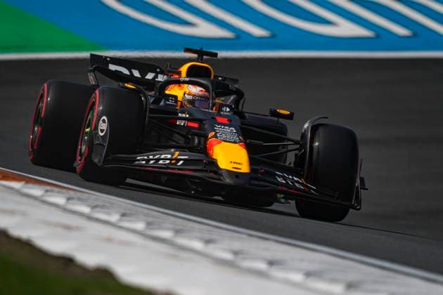 August 23, 2024, Zandvoort, The Netherlands: Dutch driver MAX VERSTAPPEN (Red Bull Racing) during practice of the 2024 FIA Formula 1 Dutch Grand Prix at Circuit Zandvoort in Zandvoort, The Netherlands. Zandvoort The Netherlands - ZUMAg147 20240823_fap_g147_039 Copyright: xJamesxGasperottix
