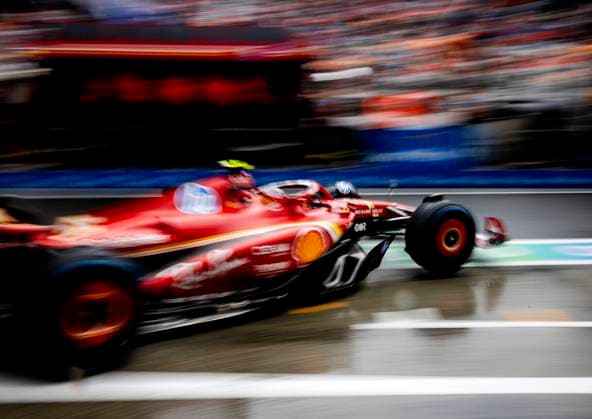 ZANDVOORT - Carlos Sainz (Ferrari) during the 1st free practice prior to the F1 Grand Prix of the Netherlands at the Circuit of Zandvoort. ANP SEM VAN DER WAL xVIxANPxSportx xxANPxIVx 506555723 originalFilename: 506555723.jpg
