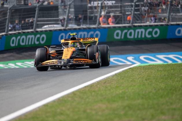 Formel 1 GP Zandvoort Holland. Freitag, 23.08.2024 Lando Norris 4, McLaren Formula 1 Team; Formel 1 GP Zandvoort Holland. Freitag, 23.08.2024 Copyright: xBEAUTIFULxSPORTS Erlhofx