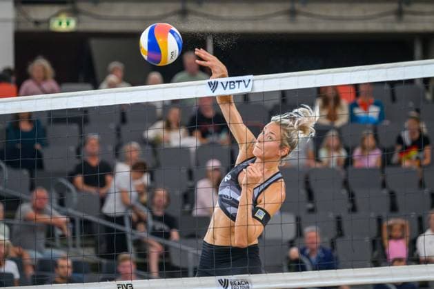 Beach Pro Tour - Elite 16 Hamburg, 23.08.2024 Louisa Lippmann (GER); Beach Pro Tour - Elite 16, Hamburg, Stadion Am Rothenbaum am 23.08.2024 Copyright: xBEAUTIFULxSPORTS PeterxWeberx