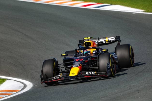11 Sergio Perez (MEX, Oracle Red Bull Racing), F1 Grand Prix of the Netherlands at Circuit Zandvoort on August 23, 2024 in Zandvoort, Netherlands. (Photo by HOCH ZWEI) Zandvoort Netherlands