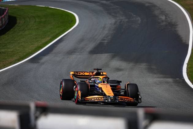 81 Oscar Piastri (AUS, McLaren Formula 1 Team), F1 Grand Prix of the Netherlands at Circuit Zandvoort on August 23, 2024 in Zandvoort, Netherlands. (Photo by HOCH ZWEI) Zandvoort Netherlands