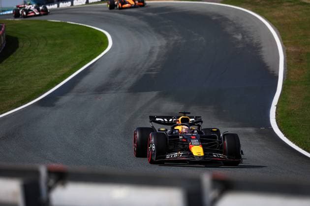 1 Max Verstappen (NLD, Oracle Red Bull Racing), F1 Grand Prix of the Netherlands at Circuit Zandvoort on August 23, 2024 in Zandvoort, Netherlands. (Photo by HOCH ZWEI) Zandvoort Netherlands