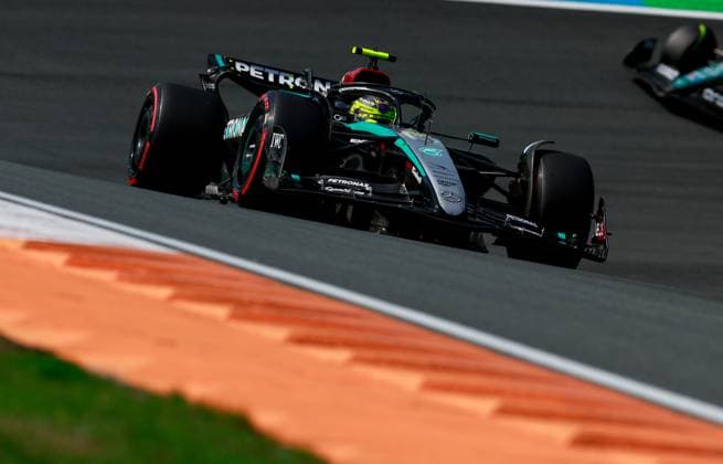 44 Lewis Hamilton (GBR, Mercedes-AMG Petronas F1 Team), F1 Grand Prix of the Netherlands at Circuit Zandvoort on August 23, 2024 in Zandvoort, Netherlands. (Photo by HOCH ZWEI) Zandvoort Netherlands