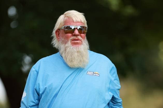 The Ally Challenge GRAND BLANC,MICHIGAN-AUGUST 23: John Daly of the United States looks down the 11th fairway from the tee during the first round of The Ally Challenge presented by McLaren at Warwick Hills Golf & Country Club, Grand Blanc, MI, USA Friday, August 23, 2024. Grand Blanc Michigan United States  Copyright: xAmyxLemusx originalFilename:lemus-theallyc240823_np2Hw.jpg