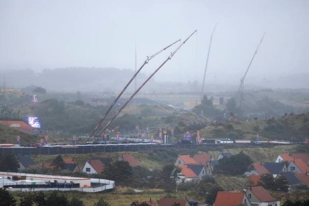 ZANDVOORT - The Zandvoort circuit prior to the F1 Grand Prix of the Netherlands. ANP RAMON VAN FLYMEN xVIxANPxSportx xxANPxIVx 506607686 originalFilename: 506607686.jpg