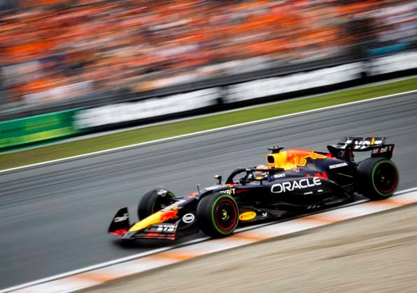 ZANDVOORT - Max Verstappen (Red Bull Racing) during the third free practice prior to the F1 Grand Prix of the Netherlands at the Circuit of Zandvoort. ANP SEM VAN DER WAL xVIxANPxSportx xxANPxIVx 506612598 originalFilename: 506612598.jpg