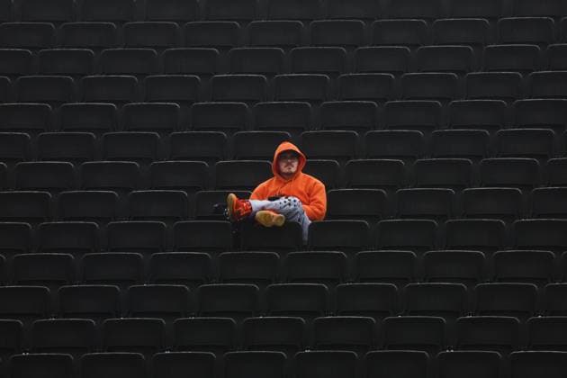 F1 Grand Prix Of The Netherlands 2024 Practice 3 A fan before third practice ahead of the Formula 1 Grand Prix of The Netherlands at Circuit Zandvoort in Zandvoort, Netherlands on August 24, 2024. Zandvoort Netherlands  Copyright: xJakubxPorzyckix originalFilename:porzycki-f1grandp240824_npV6Q.jpg