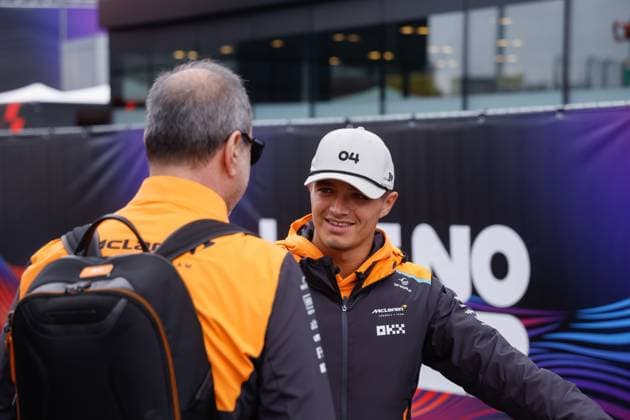 Lando Norris of Great Britain and McLaren F1 Team during free practice ahead of the F1 Grand Prix of Netherlands at Circuit Park Zandvoort on August 24, 2024 in Zandvoort, Netherlands. Defodi-704_MTB20240824F1ZandvDag3VrijeTr353302