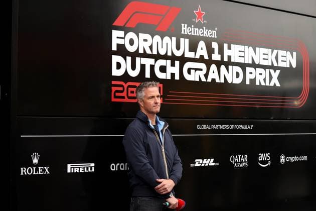 24.08.2024, xsvx, Motorsport FIA Formel 1, Großer Preis der Niederlande 2024 emspor, v.l. TV-Experte Ralf Schumacher (FIA REGULATIONS PROHIBIT ANY USE OF PHOTOGRAPHS as IMAGE SEQUENCES and or QUASI-VIDEO) Zandvoort