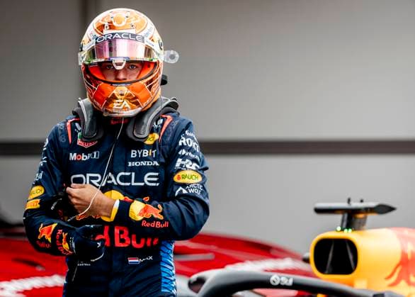 ZANDVOORT - Max Verstappen (Red Bull Racing) takes 2nd place during the qualification for the F1 Grand Prix of the Netherlands at the Circuit of Zandvoort. ANP REMKO DE WAAL xVIxANPxSportx xxANPxIVx 506628270 originalFilename: 506628270.jpg
