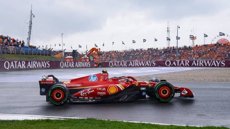Carlos Sainz of Monaco and Scuderia Ferrari during free practice ahead of the F1 Grand Prix of Netherlands at Circuit Park Zandvoort on August 24, 2024 in Zandvoort, Netherlands. Defodi-704_MTB20240824F1ZandvDag3VrijeTr353330