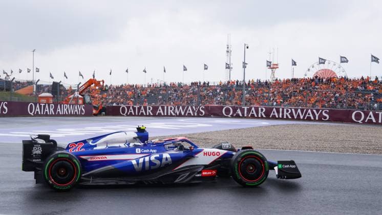 Yuki Tsunoda of Visa Cash App RB F1 Team during free practice ahead of the F1 Grand Prix of Netherlands at Circuit Park Zandvoort on August 24, 2024 in Zandvoort, Netherlands. Defodi-704_MTB20240824F1ZandvDag3VrijeTr353347