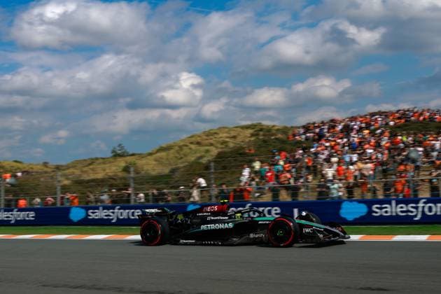 44 Lewis Hamilton (GBR, Mercedes-AMG Petronas F1 Team), F1 Grand Prix of the Netherlands at Circuit Zandvoort on August 24, 2024 in Zandvoort, Netherlands. (Photo by HOCH ZWEI) Zandvoort Netherlands