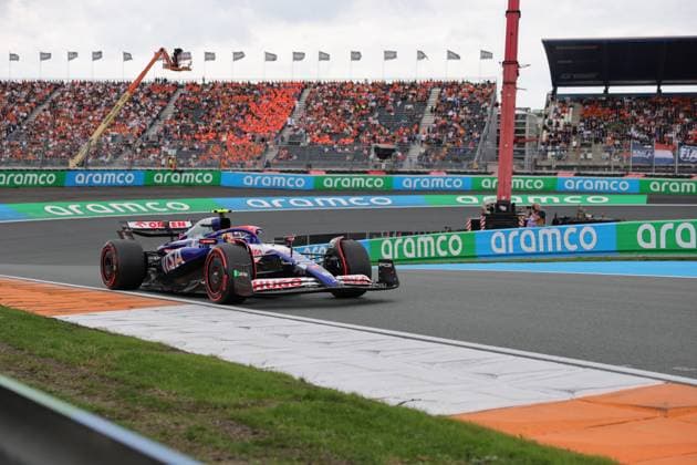 22Yuki Tsunoda (Visa Cash App RB Formula One Team Racing Bulls, 22), Qualifying, NDL, Formel 1 Weltmeisterschaft, Dutch Grand Prix, Circuit Zandvoort, 24.08.2024 NDL, Formel 1 Weltmeisterschaft, Dutch Grand Prix, Niederlande, Circuit Zandvoort, 24.08.2024 Zandvoort Copyright: xEibner-Pressefoto AnnikaxGrafx EP_AGF