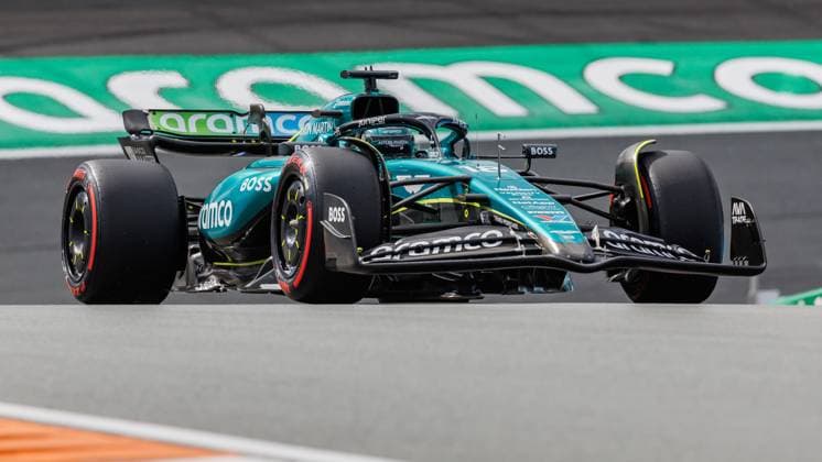 Lance Stroll (CAN, Aston Martin Aramco), 24.08.2024, Zandvoort (Niederlande), Motorsport, Formel 1, Großer Preis der Niederlande 2024