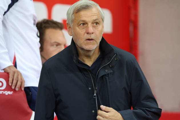 Bruno GENESIO (entraineur LOSC Lille) lors du match LOSC Lille vs Angers SCO, Ligue 1, Decathlon Arena stade Pierre Mauroy, le 24 août 2024 FOOTBALL : LOSC Lille vs Angers SCO - Ligue 1 24 08 2024 LaurentSanson Panoramic 