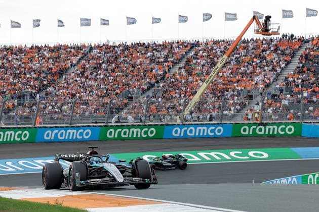 Formula 1 Heineken Dutch Grand Prix 2024 24.08.2024, Circuit Zandvoort, Zandvoort, Formula 1 Heineken Dutch Grand Prix 2024 , im Bild George Russell (GBR), Mercedes-AMG Petronas Formula One Team