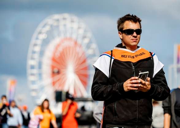 ZANDVOORT - The first fans arrive at the circuit for the F1 Grand Prix of the Netherlands at the Circuit of Zandvoort. ANP REMKO DE WAAL xVIxANPxSportx xxANPxIVx 506707736 originalFilename: 506707736.jpg