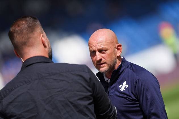 2024.08.25 xJFAx Fussball 2.Bundesliga 3.Spieltag Saison 2024 25, SV Darmstadt 98 - 1.FC Nürnberg v.l., head coach, Trainer Torsten Lieberknecht (SV Darmstadt 98) im Interview (DFL DFB REGULATIONS PROHIBIT ANY USE OF PHOTOGRAPHS as IMAGE SEQUENCES and or QUASI-VIDEO